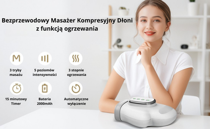 Inteligentny Masażer do rąk z funkcją grzania K-H3RO